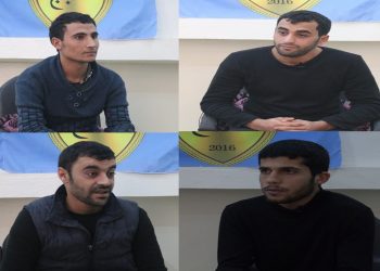 4 çeteyên Tirk xwe radestî Meclîsa Leşkeriya Minbîc’ê kir