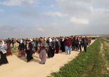 Gelê Şengalê berê xwe da sînor