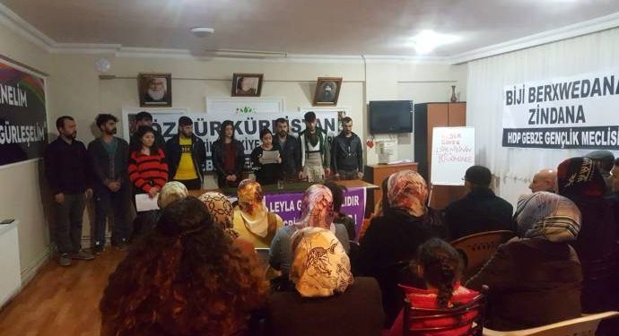 Meclîsên Ciwanan a Gebze’yê avabûna xwe îlan kir