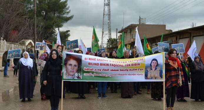 Gelê Kurd li seranserî Rojava qetlîamê Parîs’ê şermezar kirin