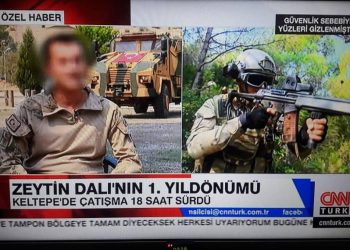 Rûyê leşkerê ”leheng” a ku tevlê dagirkirina Efrînê bibû hate girtin