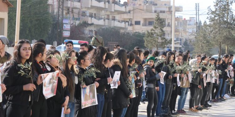 Ji Xwendekarên Efrîn’ê li Qamişlo daxuyanî