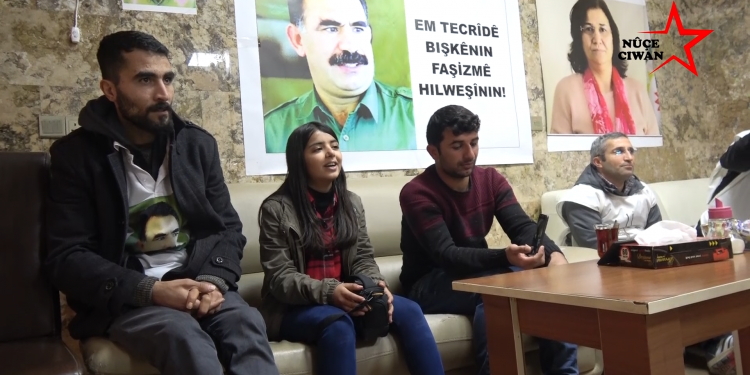 Ciwanên Mexmûr’ê çûn serdana Nasir Yagiz