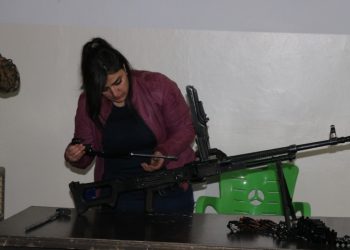 Ciwanên Amûdê li dijî êrîşên dewleta Tirk xwe ji parastina welat re amade dikin