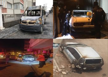 LEZGÎN-Ji Ciwanên Kurdistan’ê li dijî tecrîdê rêzeçalakî: 7 wesayît hate şewitandin