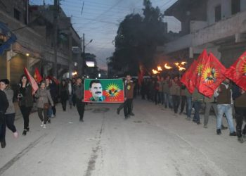 Ciwanên Helepê li dijî dagirkeriya Tirk çalakiyek li darxistin