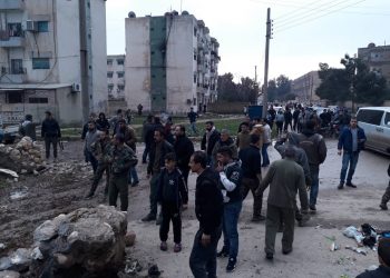 Li  nêzî nûqteya rêjîmê teqînek pêk hat