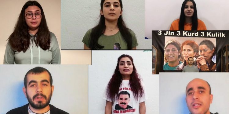 Ji Tevgera Ciwanên Şoreşger ên Swîsreyê bangawaziya tevlê bûna meşa 12’ê Çileyê