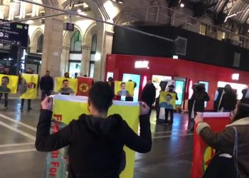 LEZGÎN- Ji Ciwanên Kurd li Parîs’ê çalakiya bêîteatiya sîvîl