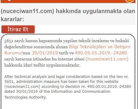 Enqere cara 22’an malpera me qedexe kir