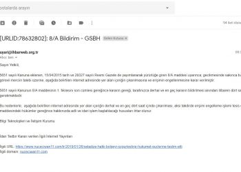 Ji dewleta dagirker a Tirk ji ajansê me re peyama gefê!