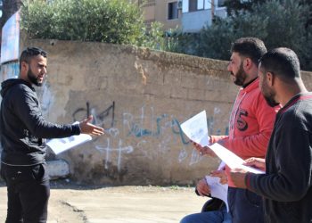 Ciwanên Çepgir li Tebqa’yê belavok ji bo biratiya gelan belavok belav kir