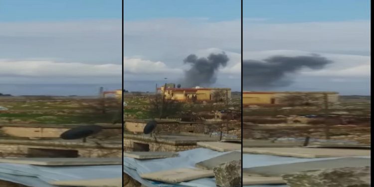 Artêşa Tirk a dagirker êrîşê gundên Şêrawa kir