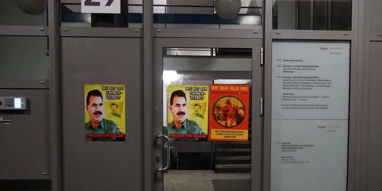 Ji Ciwanên Kurd ên Kassel’ê li dijî qedexeyan çalakiya afîşê