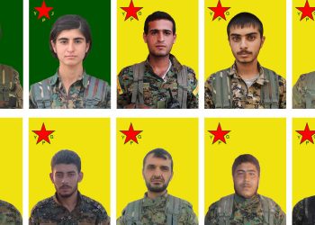 YPG’ê nasnameya 10 şehîdên Pêngava Bagera Cizîrê eşkere kir
