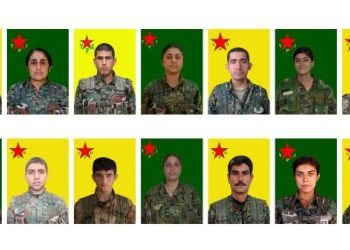 YPG nasnameya 17 şervanê ku Efrîn şehid ketine eşkere kir