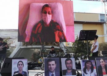 Leyla Guven li Mîtînga Bakirkoy’ê ji gel re axivî