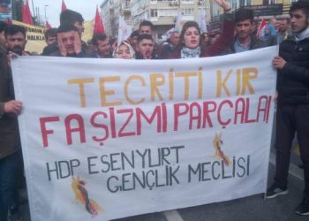 Li Stenbolê mîtînga Ji bo piştgiriya Leyla Guven destpêkir