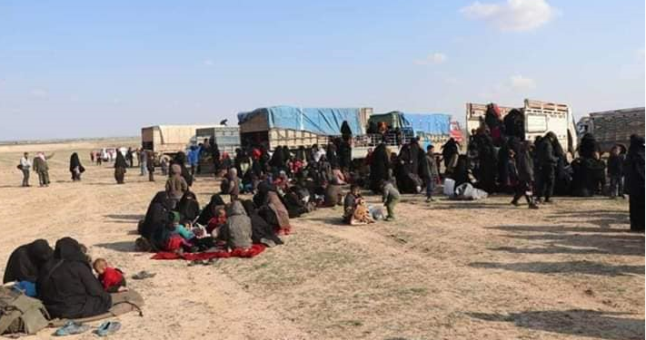 Di nava du rojan de QSD’ê 4 hezar û 800 sivîlên Baxozê rizgar kirin