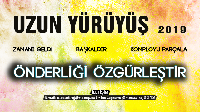 “Ji Komîteya Amadekariyê banga tevlîbûna Meşa Dirêj”