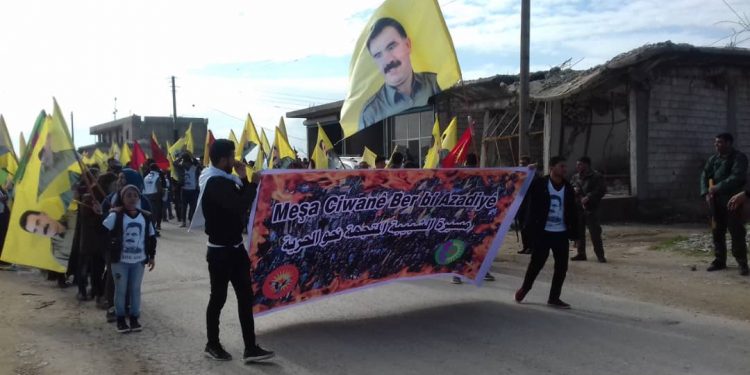 Bloga Zindî- Ji Ciwanên Rojava û Bakurê Sûriyê li dijî tecrîdê meşa dirêj!