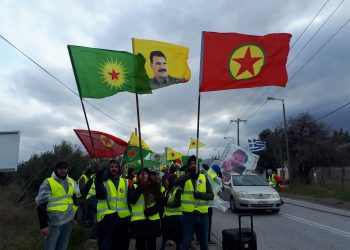 Meşa dirêj a ciwanan li Yewnanîstanê di roja xwe ya duyem de didome