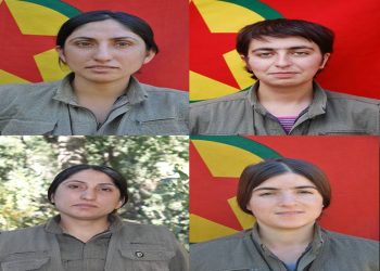 HPG nasnameya 4 gerillayên jin ê ku li Cudî şehîd ketine eşkere kir