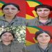 HPG nasnameya 4 gerillayên jin ê ku li Cudî şehîd ketine eşkere kir