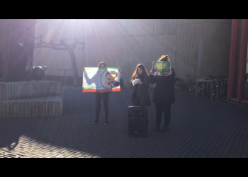 Ji aktivîstên YXK’ê li Zaningeha Dusseldorf’ê Çalakî