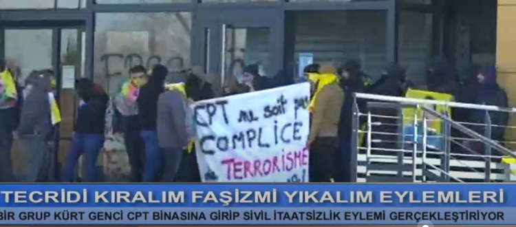 LEZGÎN- Ciwanên Kurd li dijî tecrîdê navenda CPT’ê dagir dikin!