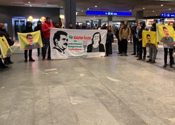 Li Bern’ê ji bo piştgiriya Leyla Guven çalakiya bêîteatiya sîvîl