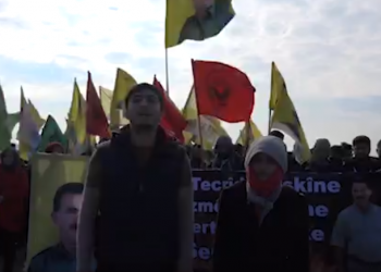 Li dijî êrîşa Elmanya, ji ciwanên a meşa dirêj a Kobanê daxuyanî!