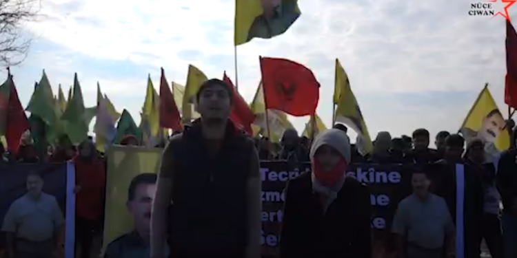 Li dijî êrîşa Elmanya, ji ciwanên a meşa dirêj a Kobanê daxuyanî!