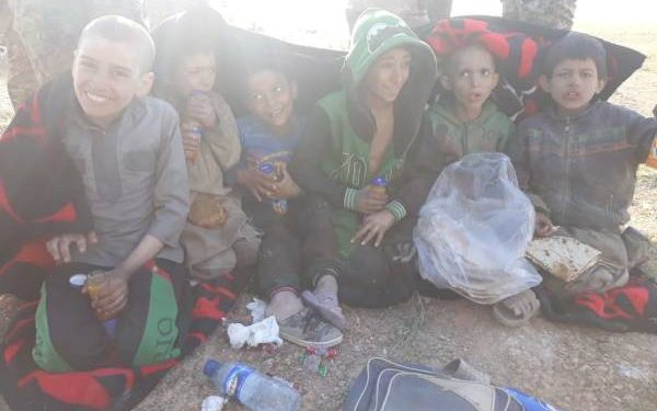 Hêzên QSD’ê 14 zarokên Êzidî ji DAİŞ’ê rizgar kir