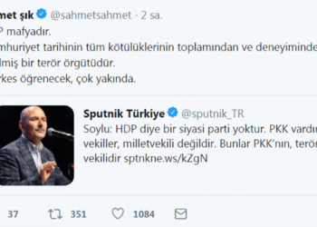 Ahmet Şik bersiv da Soylû: ‘AKP rêxistina terorê ye’