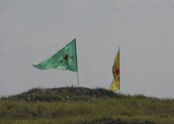 Şervanên QSD’ê ala xwe li ser girê Baxozê daçikand