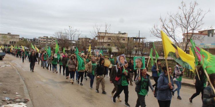 TAYBET – Bi xemla buharê tekoşîna Jinên Ciwan mezintir dibe