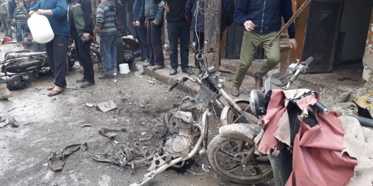 Li Babê teqîn 9 kes birîndar bûn