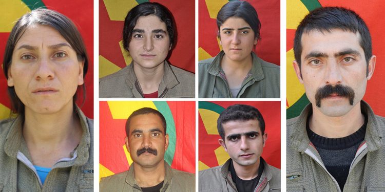 HPG’ê nasnameya 6 gerîlayan ragihand: ‘Em şehîdên Botanê bi hurmet bi bîr tînin’