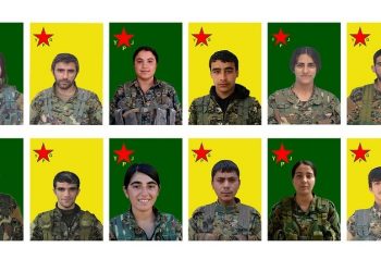 Nasnameya 12 şehîdên Berxwedana Serdemê hate eşkere kirin