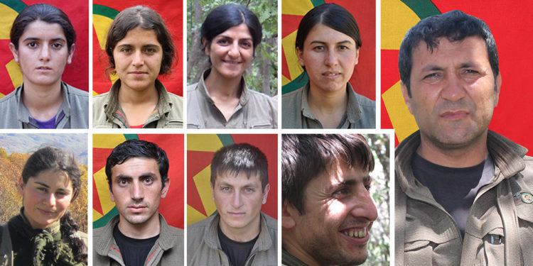HPG’ê 12 gerîlayên li Amedê şehîd bûn bi bîr anî