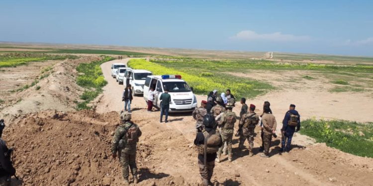 Artêşa dagirker ya Iraqê dîsa nehiştin ku Êzdiyên li Baxozê rizgarbûn derbasî Şengalê bibin