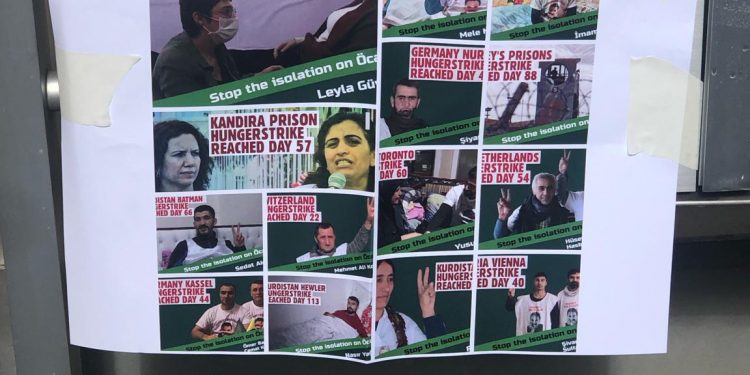 Platforma Ciwanên Zurîhê çalakiya bêîteatiya sivîl pêk anîn