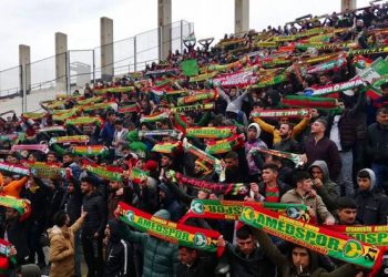 Li dijî êrîşên Amedsporê pişgiriya Gelê Kurd didome!