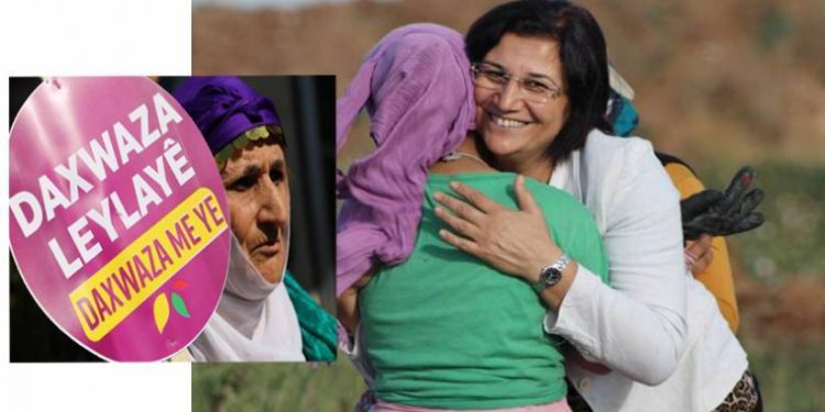 Berxwedana Leyla Guven di roja 124’emîn de ye