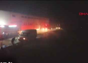 Li Bursayê ji sedemek ne diyar fabrîqeyek radestê agirê bû!