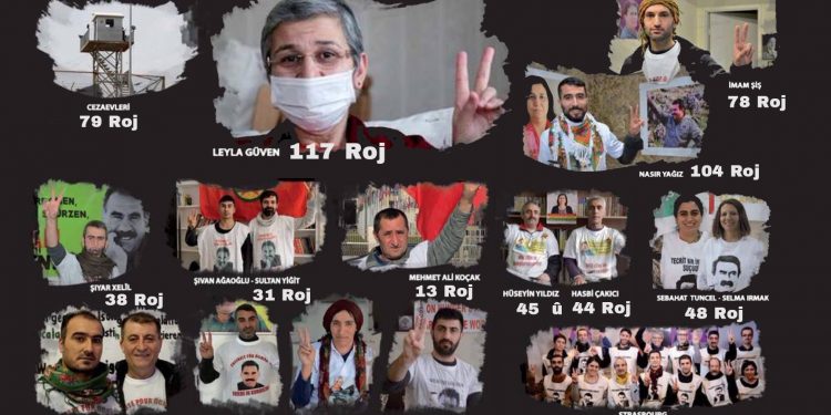 Berxwedana Leyla Guven li dijî tecrîdê di roja 117’an de ye