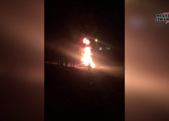 Li Çiyayê Mazî ciwanan agirê Newrozê geş kir