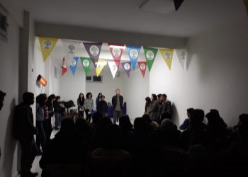 Meclîsa Jinên Ciwan ya HDP’ê li Amedê ji bo piştgiriya grevên biçîbûnê çalakî pêk anîn