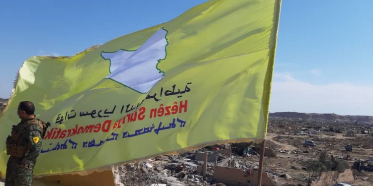 QSD’ê ala xwe li Baxozê hildan: ‘Em serkeftina xwe ragihînin’